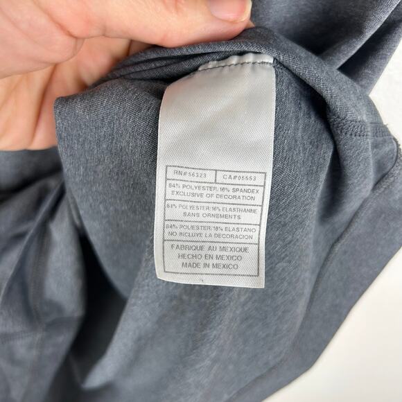 Nike Pro Mens Gray Short Sleeve Compression Shirt Top Size Small Athletic - Picture 6 of 8